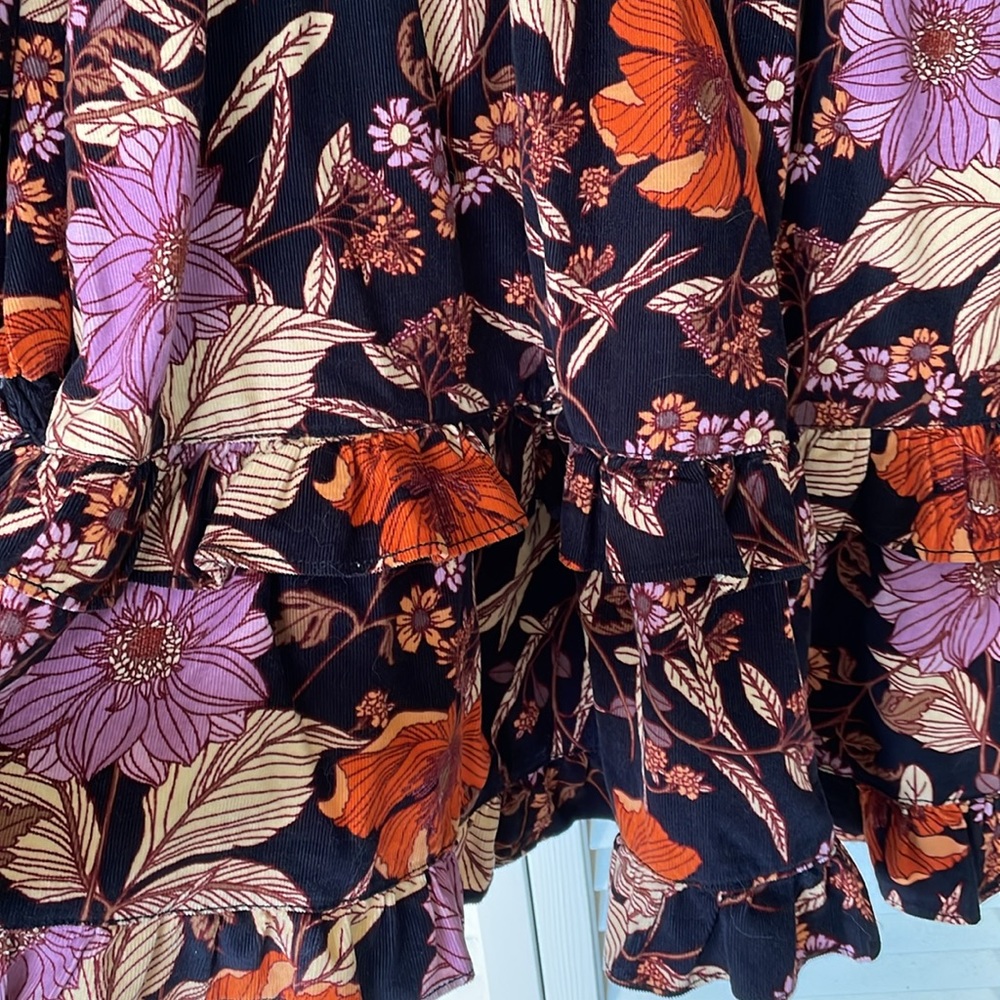 Anthropologie Pilcro corduroy mini dress XXS - Picture 5 of 11